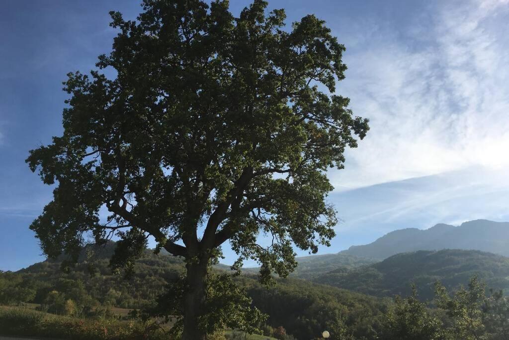 Вилла Casa A Montebello Di Bertona Con Vista Gran Sasso Экстерьер фото